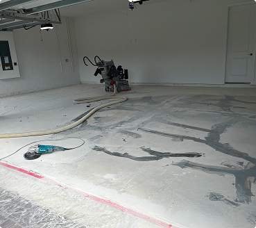 Before Polyurea Floor Coating