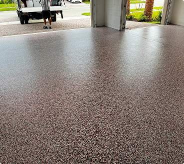 After Polyurea Floor Coating