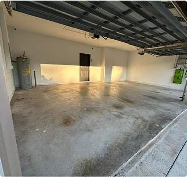 Before Polyaspartic Floor Coating